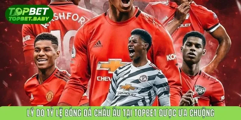 Lý do tỷ lệ bóng đá châu Âu tại TOPBET được ưa chuộng