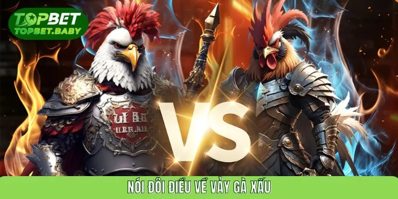 Nói đôi điều về vảy gà xấu